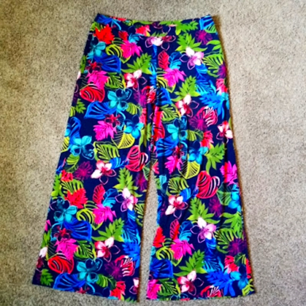 Tropical Palazzo Pants